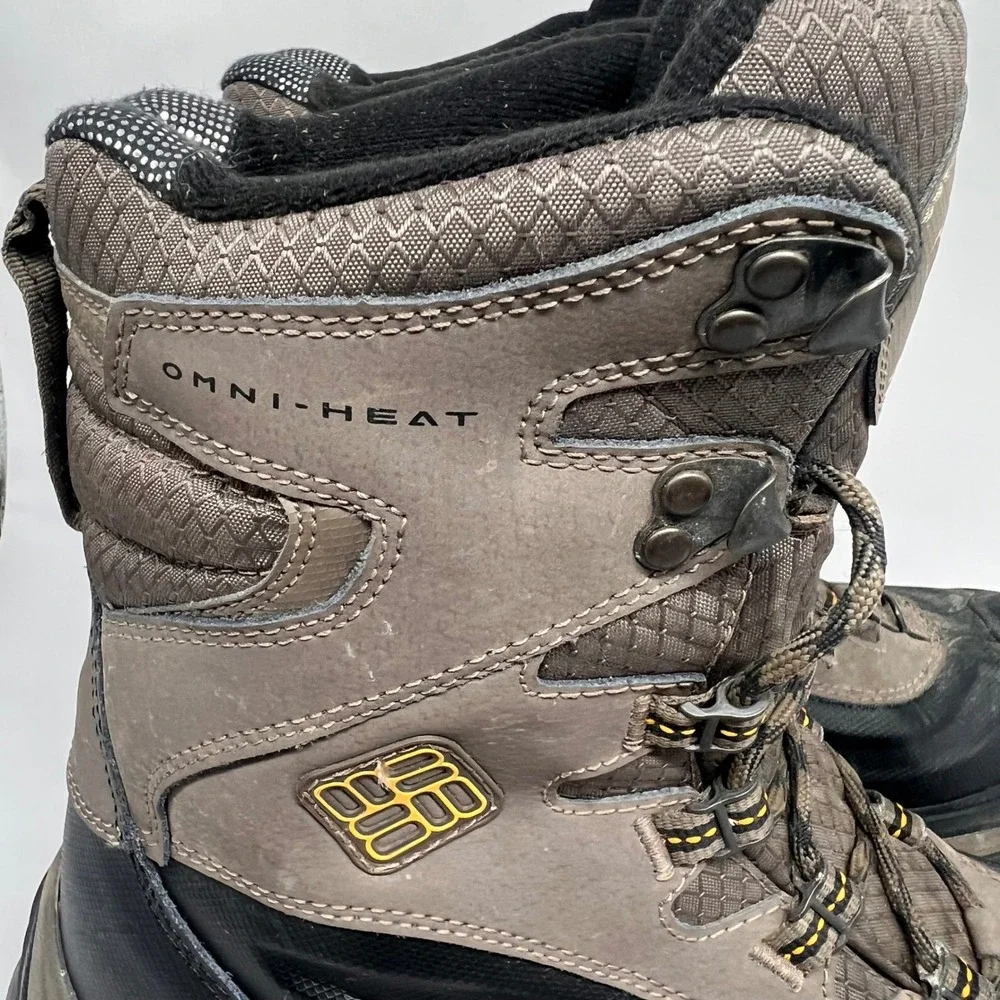 Columbia Bugaboot Plus III Omni-Heat Men 10 Techlite 200g waterproof hiking boot